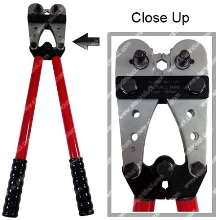 Electriduct Mechanical Copper Tube Terminal Crimping Tool- 10-120sq mm TL-ZDT-MCT-120
